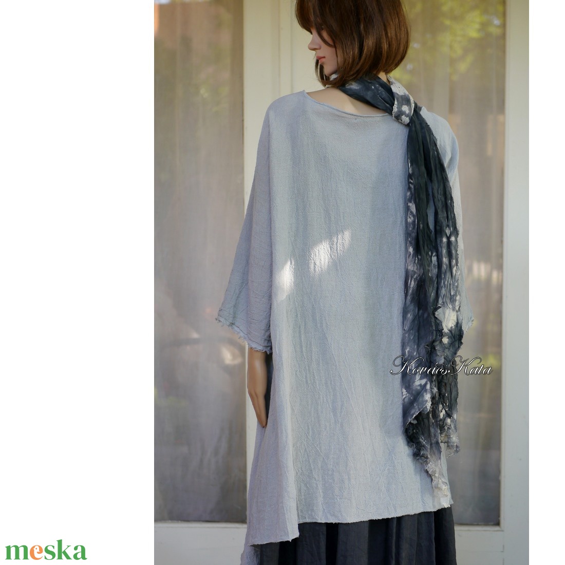 MALIBU - lagenlook géztunika / palakék - ruha & divat - női ruha - kismamaruha - Meska.hu MALIBU - lagenlook géztunika / palakék - ruha & divat - női ruha - kismamaruha - Meska.hu