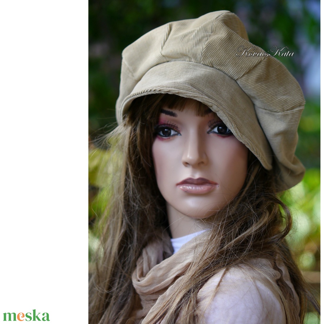 TIMY - vintage stílusú kord-sapka - ruha & divat - sál, sapka, kendő - sapka - Meska.hu TIMY - vintage stílusú kord-sapka - ruha & divat - sál, sapka, kendő - sapka - Meska.hu