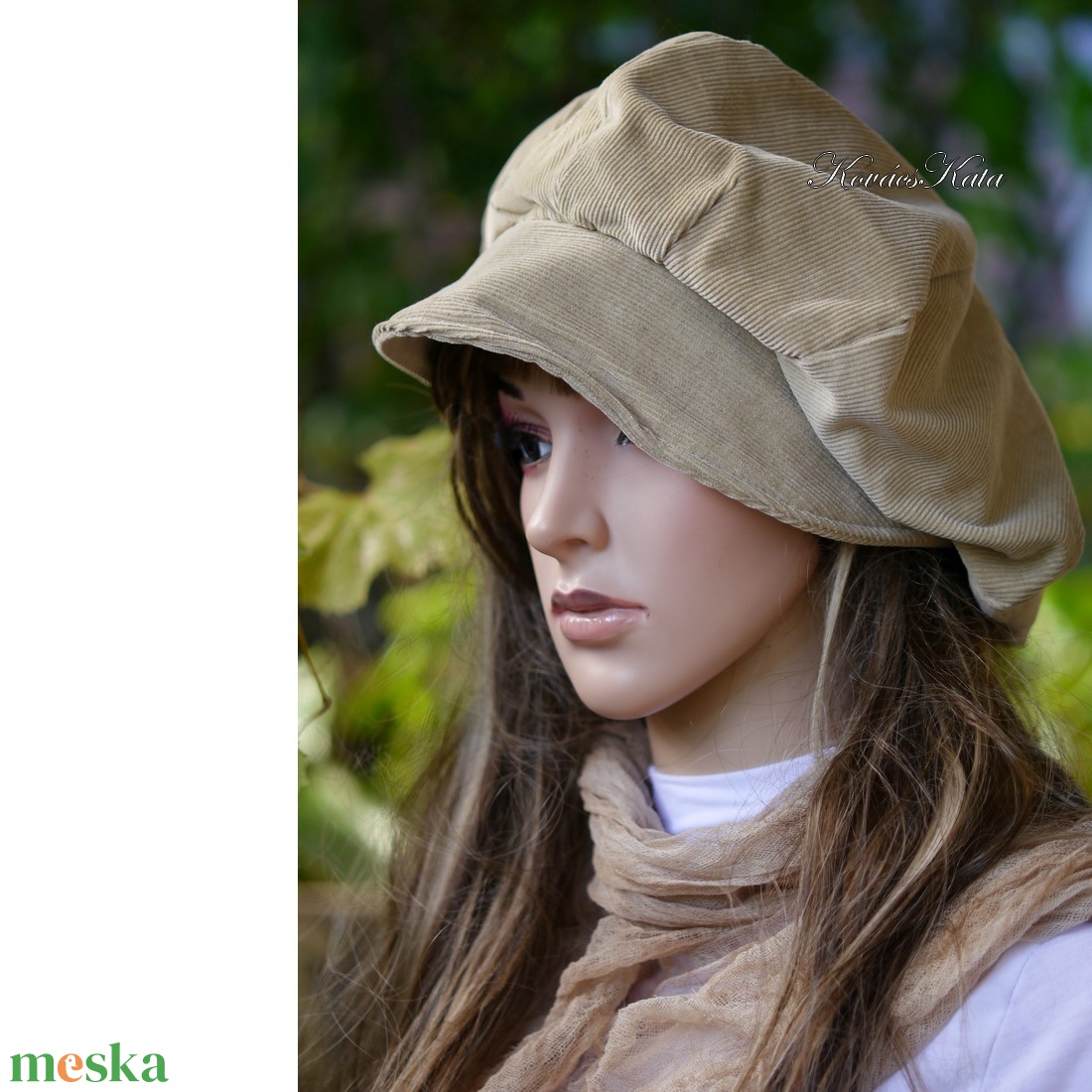 TIMY - vintage stílusú kord-sapka - ruha & divat - sál, sapka, kendő - sapka - Meska.hu TIMY - vintage stílusú kord-sapka - ruha & divat - sál, sapka, kendő - sapka - Meska.hu