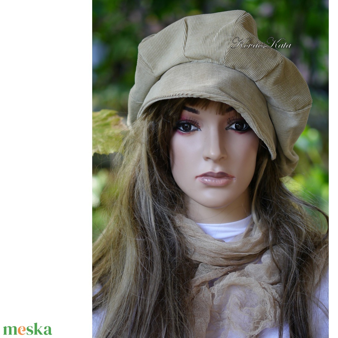 TIMY - vintage stílusú kord-sapka - ruha & divat - sál, sapka, kendő - sapka - Meska.hu TIMY - vintage stílusú kord-sapka - ruha & divat - sál, sapka, kendő - sapka - Meska.hu