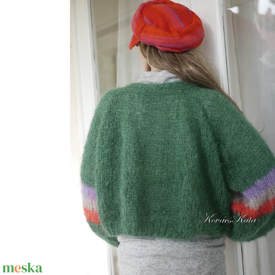 SZONJA MOHAIR BOMBER - exkluzív kid-mohair kézzel kötött kardigán, pulóver / borostyán - ruha & divat - női ruha - pulóver - Meska.hu SZONJA MOHAIR BOMBER - exkluzív kid-mohair kézzel kötött kardigán, pulóver / borostyán - ruha & divat - női ruha - pulóver - Meska.hu