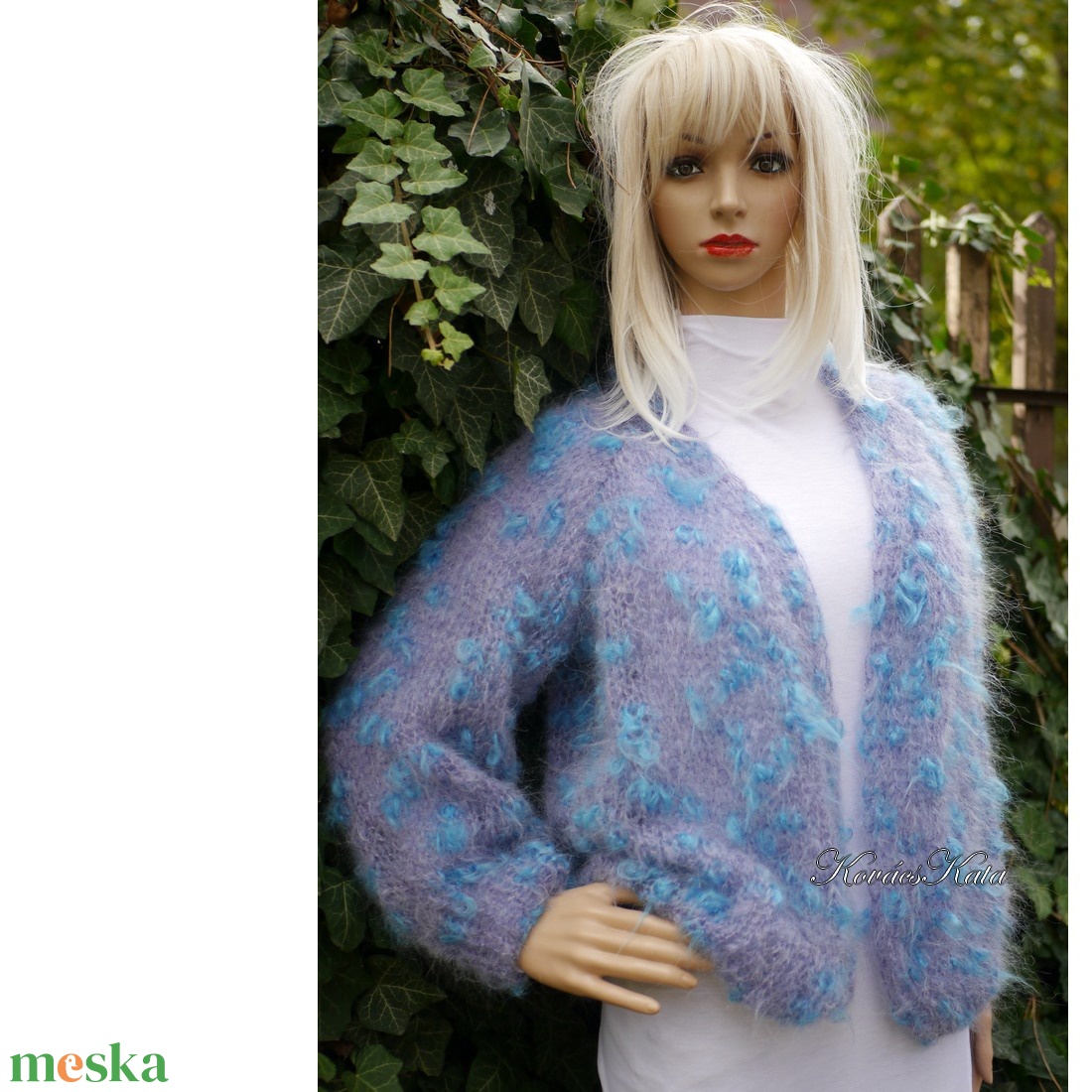 SZONJA MOHAIR BOMBER - exkluzív mohair kézzel kötött kardigán, pulóver / pamacsos - ruha & divat - női ruha - pulóver - Meska.hu SZONJA MOHAIR BOMBER - exkluzív mohair kézzel kötött kardigán, pulóver / pamacsos - ruha & divat - női ruha - pulóver - Meska.hu