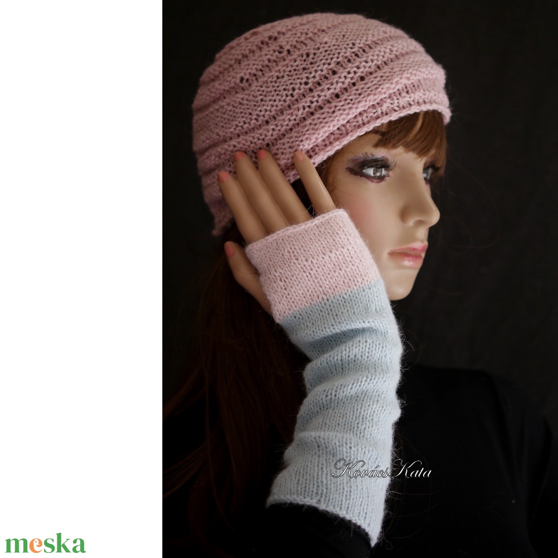 BOSZI-KESZTYŰ / angora - exkluzív kézzel kötött kesztyűszár, kézmelegítő / kék + rózsaszín - ruha & divat - sál, sapka, kendő - kesztyű - Meska.hu BOSZI-KESZTYŰ / angora - exkluzív kézzel kötött kesztyűszár, kézmelegítő / kék + rózsaszín - ruha & divat - sál, sapka, kendő - kesztyű - Meska.hu