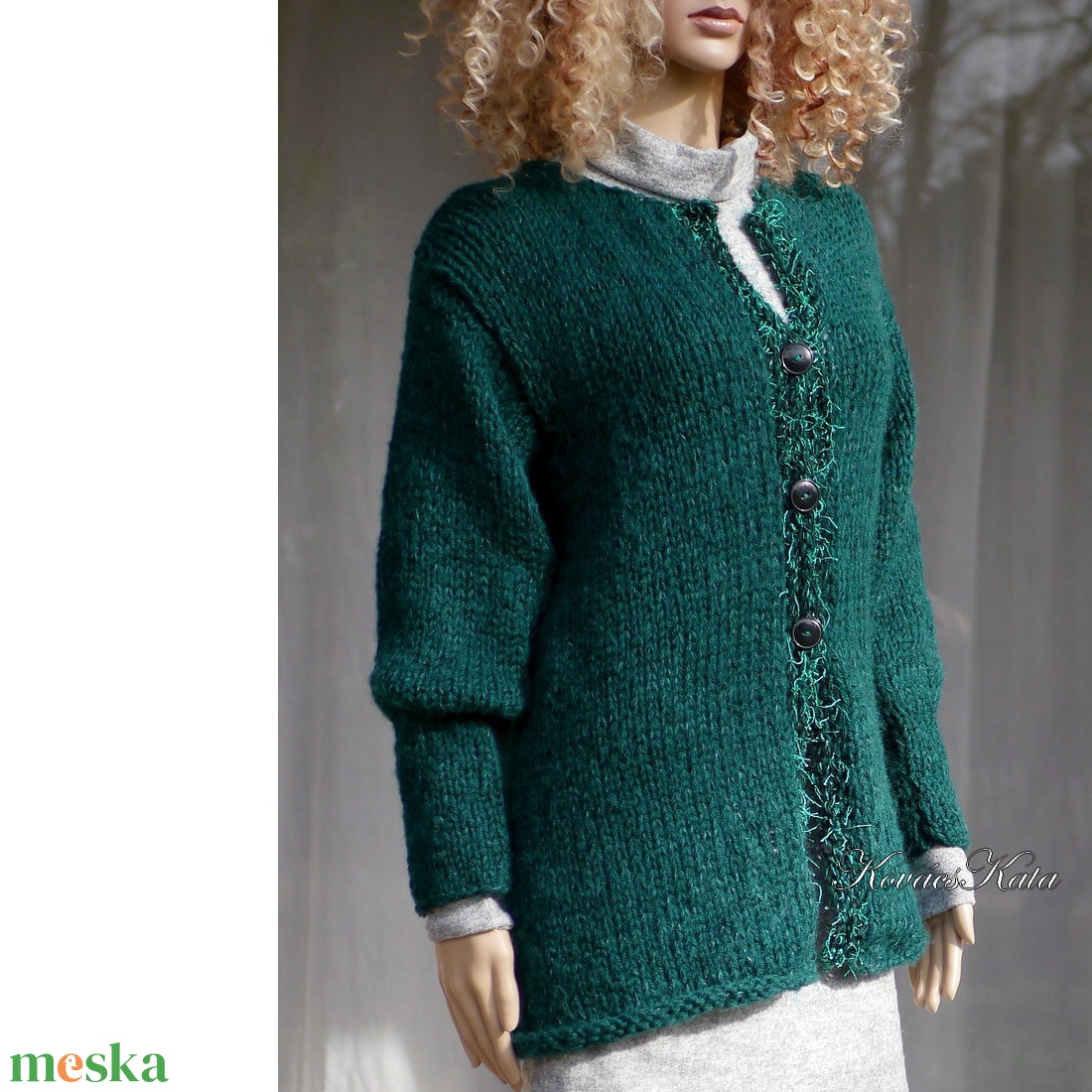 BERNADETTE - elegáns kézzel kötött hosszú alpaka kardigán, pulóver / zöld - ruha & divat - női ruha - pulóver - Meska.hu BERNADETTE - elegáns kézzel kötött hosszú alpaka kardigán, pulóver / zöld - ruha & divat - női ruha - pulóver - Meska.hu