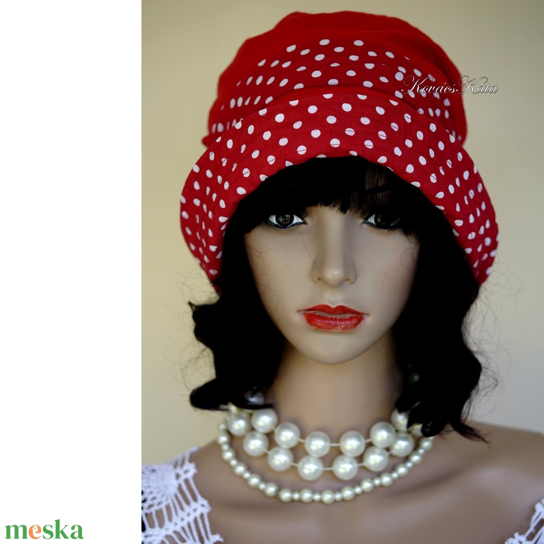 MALINKA - nyári flapper vászon kalap - ruha & divat - sál, sapka, kendő - kalap - Meska.hu MALINKA - nyári flapper vászon kalap - ruha & divat - sál, sapka, kendő - kalap - Meska.hu