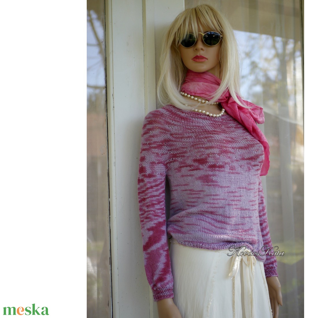 MISS ANNI / mályva - exkluzív egyedi festésű kézzel kötött babyalpaka-silk finom pulóver - ruha & divat - női ruha - pulóver - Meska.hu MISS ANNI / mályva - exkluzív egyedi festésű kézzel kötött babyalpaka-silk finom pulóver - ruha & divat - női ruha - pulóver - Meska.hu