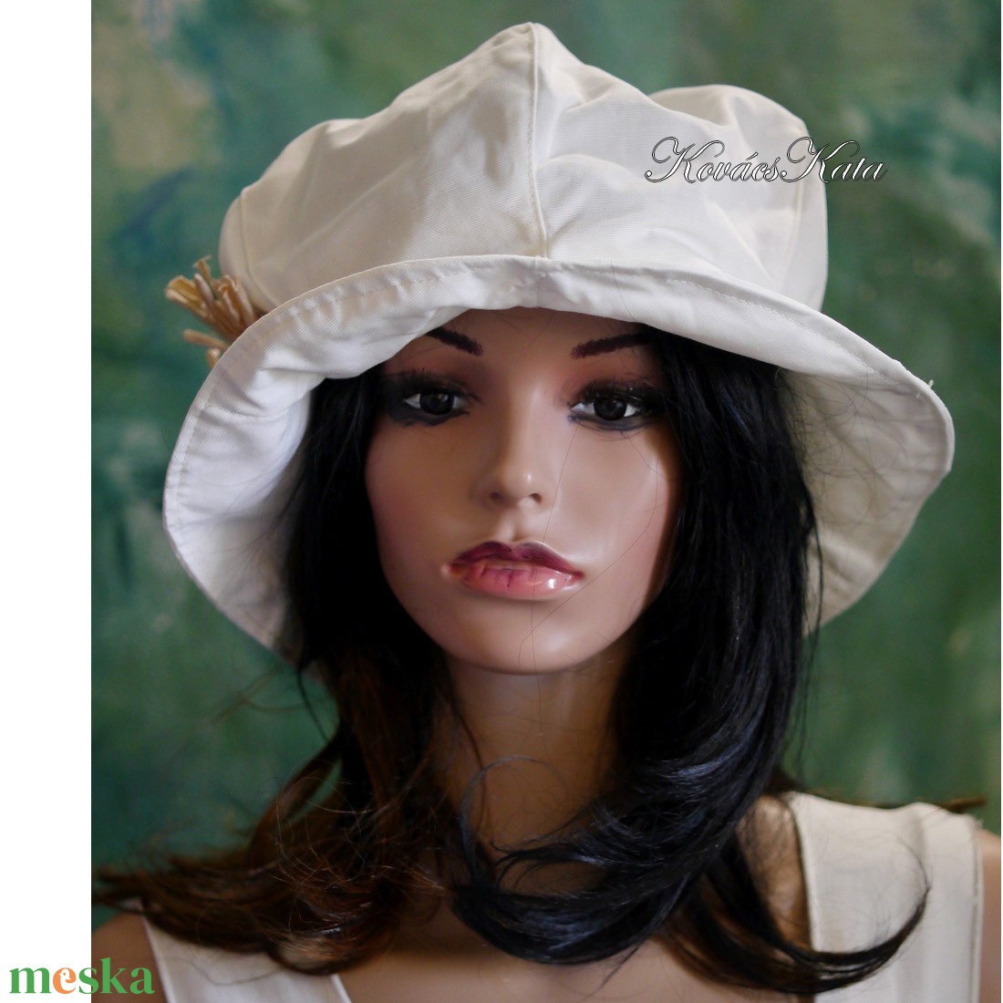 BUCKET - romantikus nyári design kalap XL - ruha & divat - sál, sapka, kendő - kalap - Meska.hu BUCKET - romantikus nyári design kalap XL - ruha & divat - sál, sapka, kendő - kalap - Meska.hu