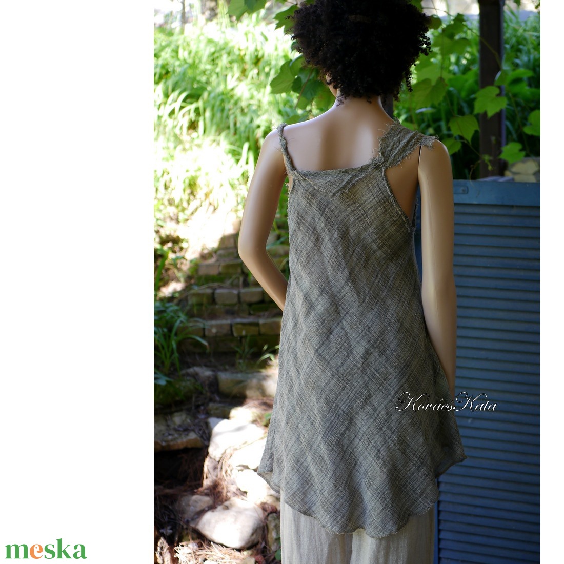 BOHO-SLIP - artsy lengéz kombinéruha, kötényruha - ruha & divat - női ruha - ruha - Meska.hu BOHO-SLIP - artsy lengéz kombinéruha, kötényruha - ruha & divat - női ruha - ruha - Meska.hu