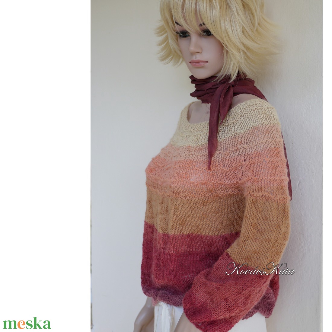 MOHAIR DREAM / ősz - kézzel kötött finom mohair pulóver - ruha & divat - női ruha - pulóver - Meska.hu MOHAIR DREAM / ősz - kézzel kötött finom mohair pulóver - ruha & divat - női ruha - pulóver - Meska.hu
