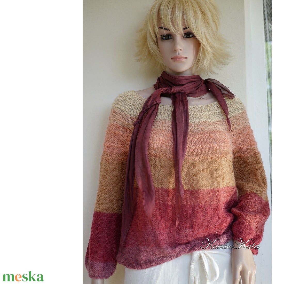 MOHAIR DREAM / ősz - kézzel kötött finom mohair pulóver - ruha & divat - női ruha - pulóver - Meska.hu MOHAIR DREAM / ősz - kézzel kötött finom mohair pulóver - ruha & divat - női ruha - pulóver - Meska.hu