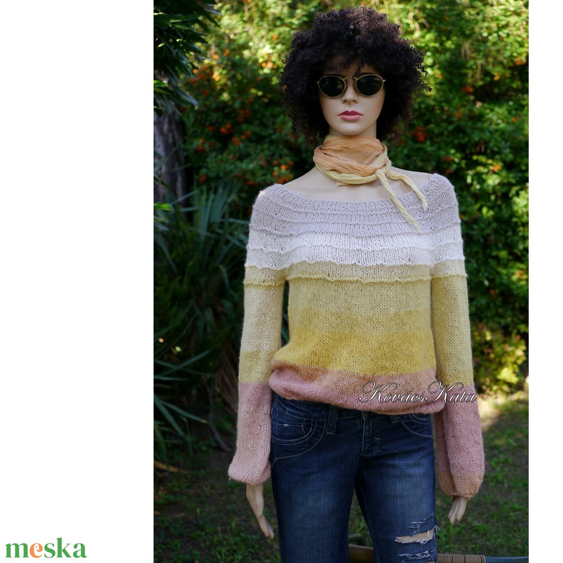 MOHAIR DREAM / nyárutó - kézzel kötött finom mohair pulóver - ruha & divat - női ruha - pulóver - Meska.hu MOHAIR DREAM / nyárutó - kézzel kötött finom mohair pulóver - ruha & divat - női ruha - pulóver - Meska.hu