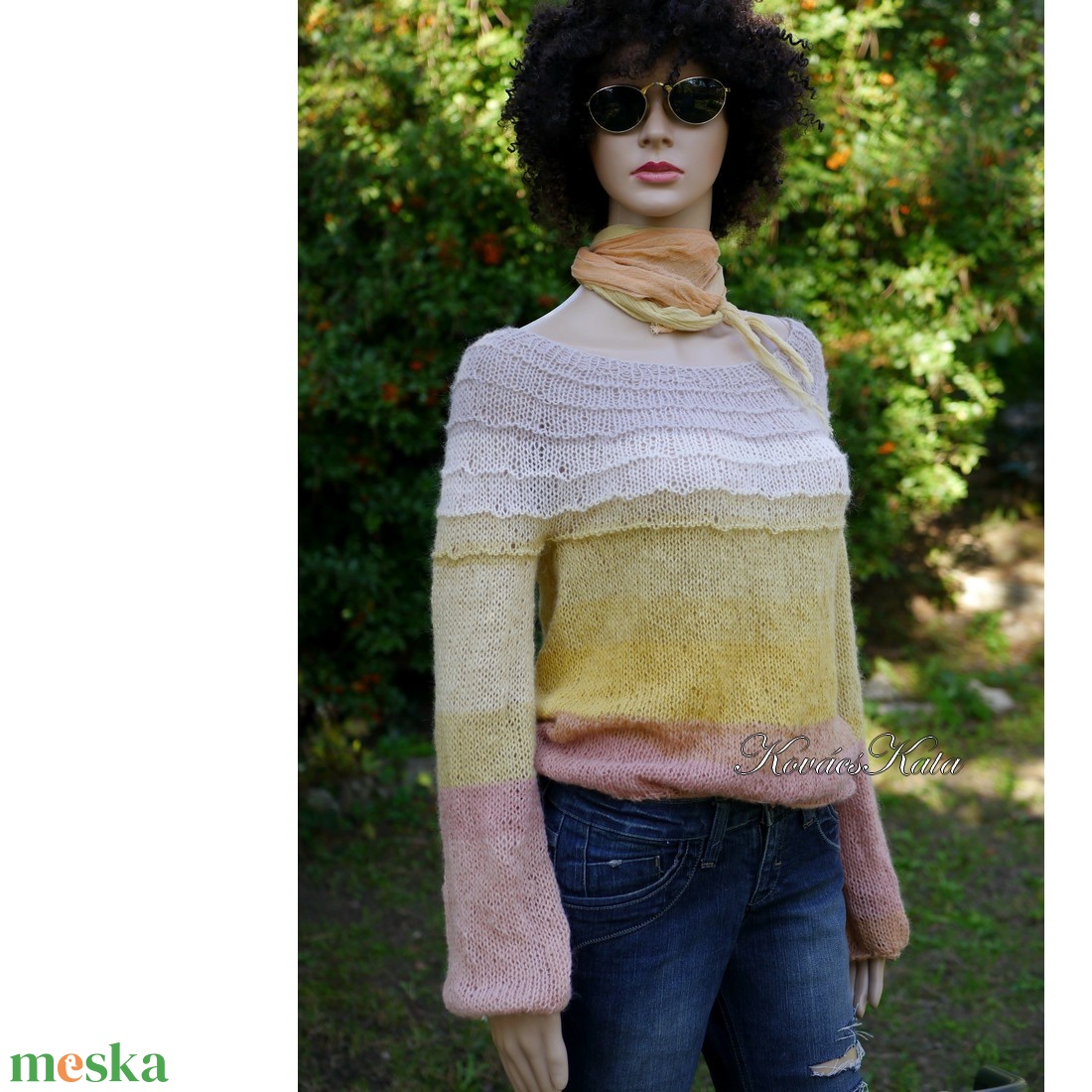 MOHAIR DREAM / nyárutó - kézzel kötött finom mohair pulóver - ruha & divat - női ruha - pulóver - Meska.hu MOHAIR DREAM / nyárutó - kézzel kötött finom mohair pulóver - ruha & divat - női ruha - pulóver - Meska.hu