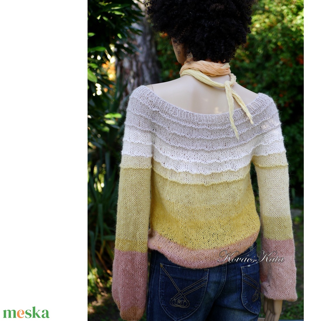 MOHAIR DREAM / nyárutó - kézzel kötött finom mohair pulóver - ruha & divat - női ruha - pulóver - Meska.hu MOHAIR DREAM / nyárutó - kézzel kötött finom mohair pulóver - ruha & divat - női ruha - pulóver - Meska.hu
