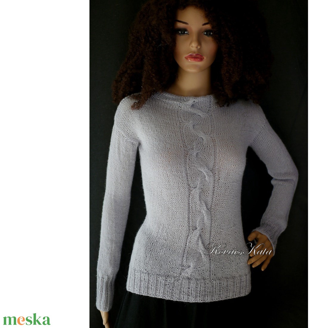 ZSANETT / BabyAlpaca Silk - exkluzív kézzel kötött pulóver / gyöngy-szürke - ruha & divat - női ruha - pulóver - Meska.hu ZSANETT / BabyAlpaca Silk - exkluzív kézzel kötött pulóver / gyöngy-szürke - ruha & divat - női ruha - pulóver - Meska.hu