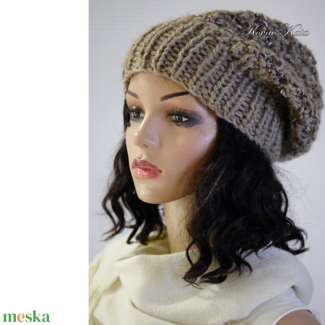 SZILVI-SAPI / rustic - trendi chunky beanie, kézzel kötött gyapjú sapka - ruha & divat - sál, sapka, kendő - sapka - Meska.hu SZILVI-SAPI / rustic - trendi chunky beanie, kézzel kötött gyapjú sapka - ruha & divat - sál, sapka, kendő - sapka - Meska.hu