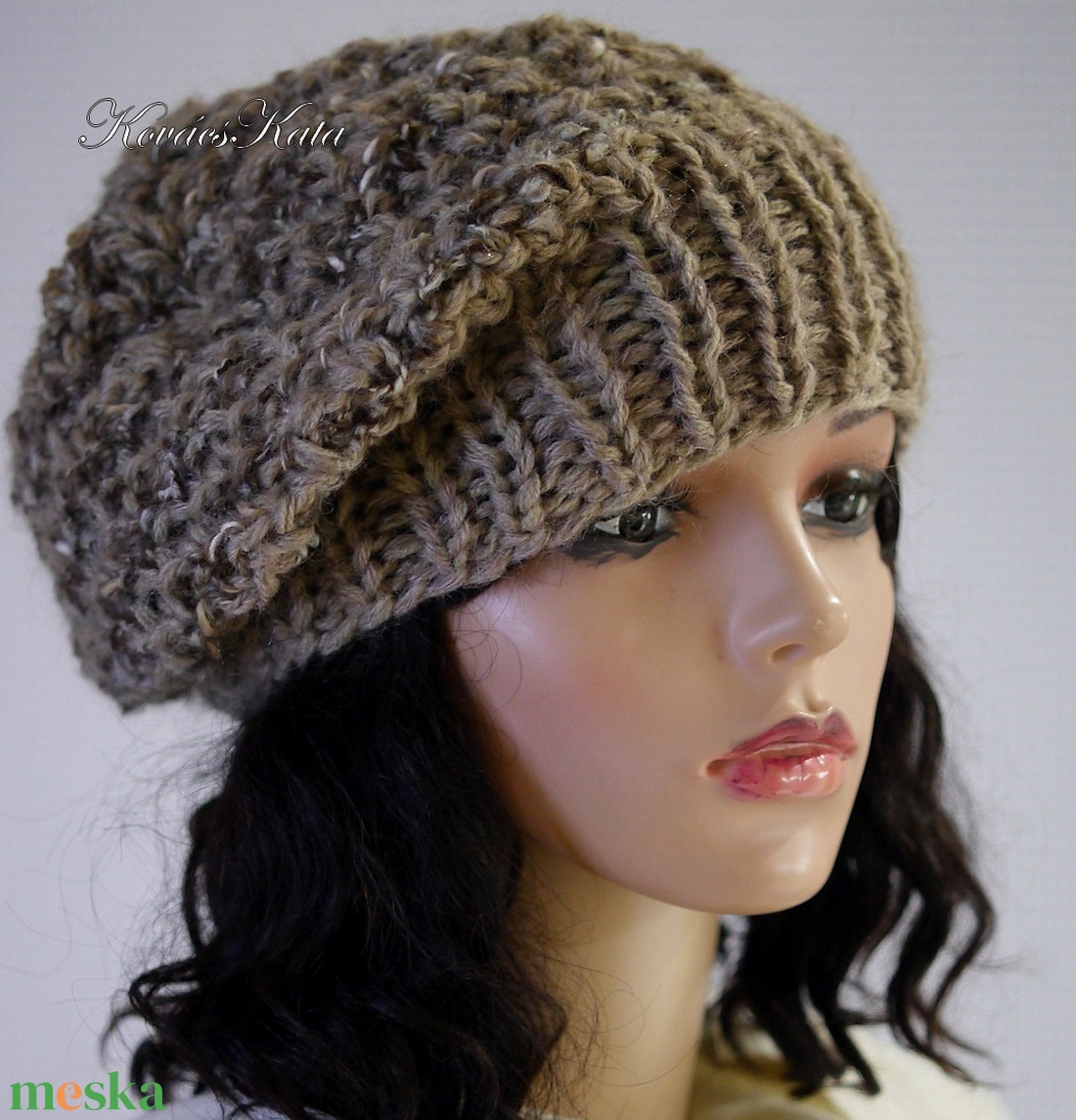 SZILVI-SAPI / rustic - trendi chunky beanie, kézzel kötött gyapjú sapka - ruha & divat - sál, sapka, kendő - sapka - Meska.hu SZILVI-SAPI / rustic - trendi chunky beanie, kézzel kötött gyapjú sapka - ruha & divat - sál, sapka, kendő - sapka - Meska.hu