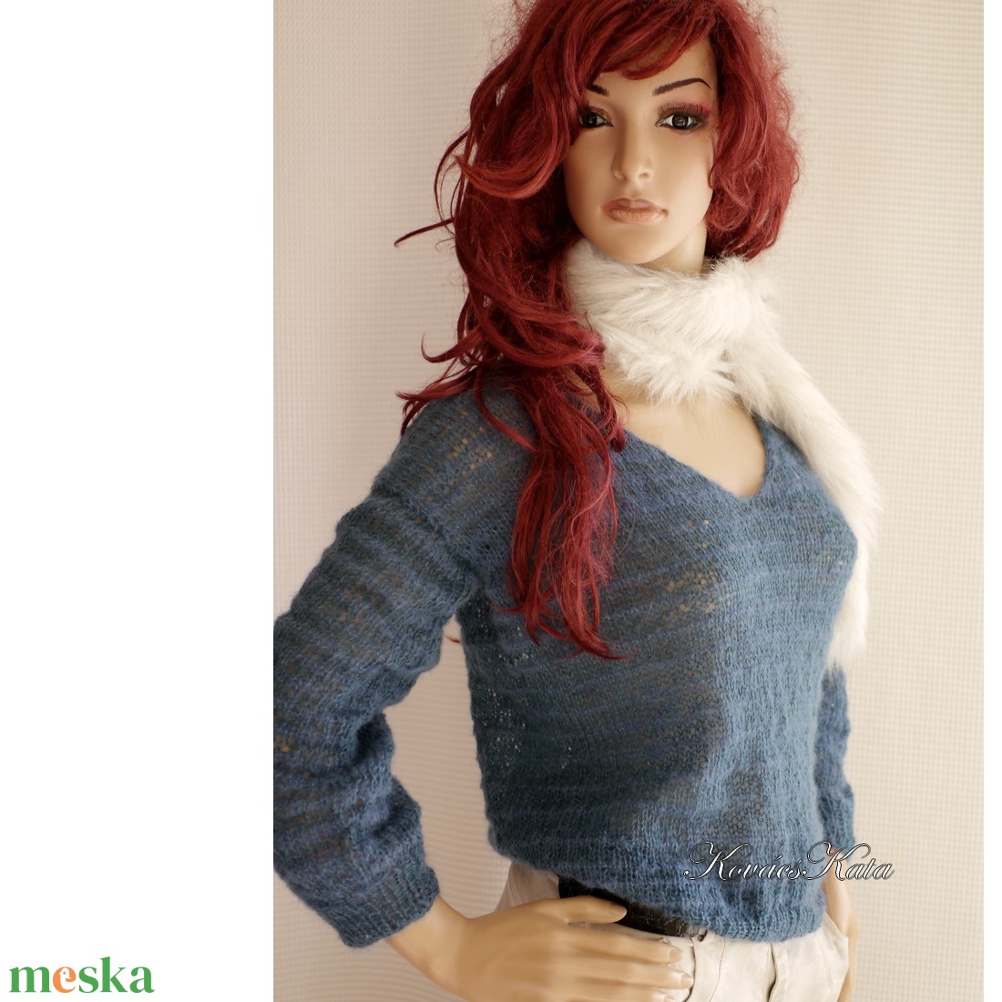 VERA / hamvas-szilva - exkluzív alpaka-mohair kézzel kötött pulóver - ruha & divat - női ruha - pulóver - Meska.hu VERA / hamvas-szilva - exkluzív alpaka-mohair kézzel kötött pulóver - ruha & divat - női ruha - pulóver - Meska.hu