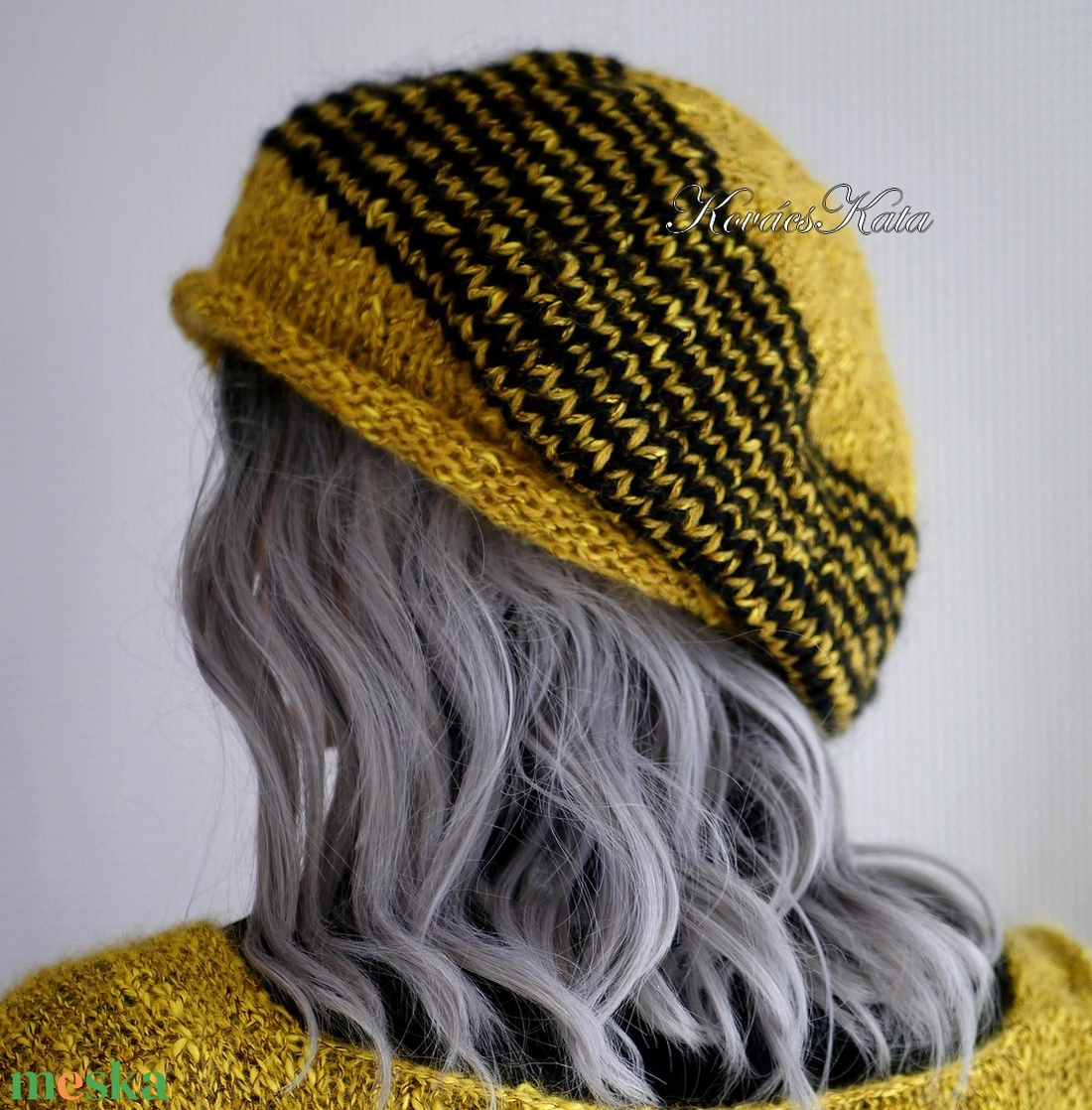 BEANIE LUX / ASTER - trendi kézzel kötött gyapjú + kidmohair-silk sapka - ruha & divat - sál, sapka, kendő - sapka - Meska.hu BEANIE LUX / ASTER - trendi kézzel kötött gyapjú + kidmohair-silk sapka - ruha & divat - sál, sapka, kendő - sapka - Meska.hu
