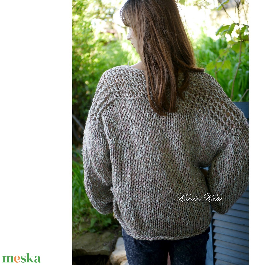 DARLING XXL - kézzel kötött oversize lagenlook kabátka, kardigán - ruha & divat - női ruha - pulóver - Meska.hu DARLING XXL - kézzel kötött oversize lagenlook kabátka, kardigán - ruha & divat - női ruha - pulóver - Meska.hu