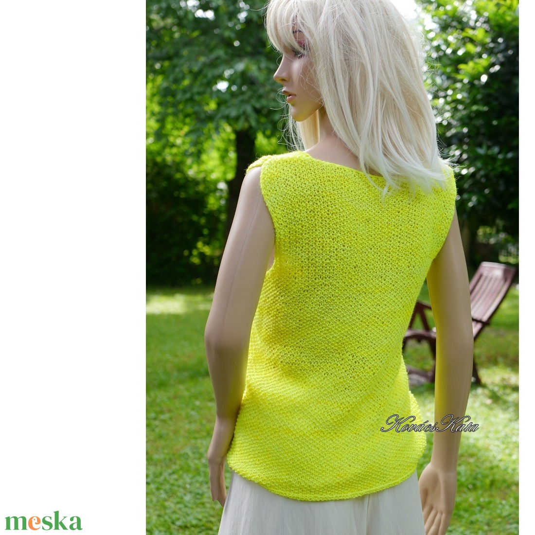 REGINA TOP / neonsárga - egyedi festésű kézzel kötött finomgyapjú felső, pulóver - ruha & divat - női ruha - pulóver - Meska.hu REGINA TOP / neonsárga - egyedi festésű kézzel kötött finomgyapjú felső, pulóver - ruha & divat - női ruha - pulóver - Meska.hu