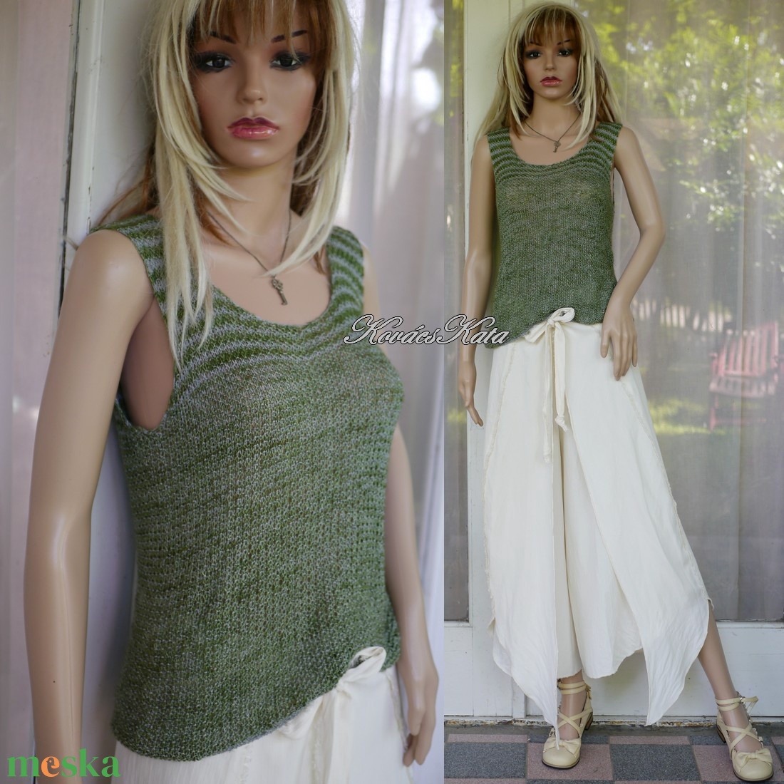 NAMBA-SILK TOP - kézzel kötött selyem-jak-merinó + viszkóz trikó pulóver / moha - ruha & divat - női ruha - pulóver - Meska.hu NAMBA-SILK TOP - kézzel kötött selyem-jak-merinó + viszkóz trikó pulóver / moha - ruha & divat - női ruha - pulóver - Meska.hu