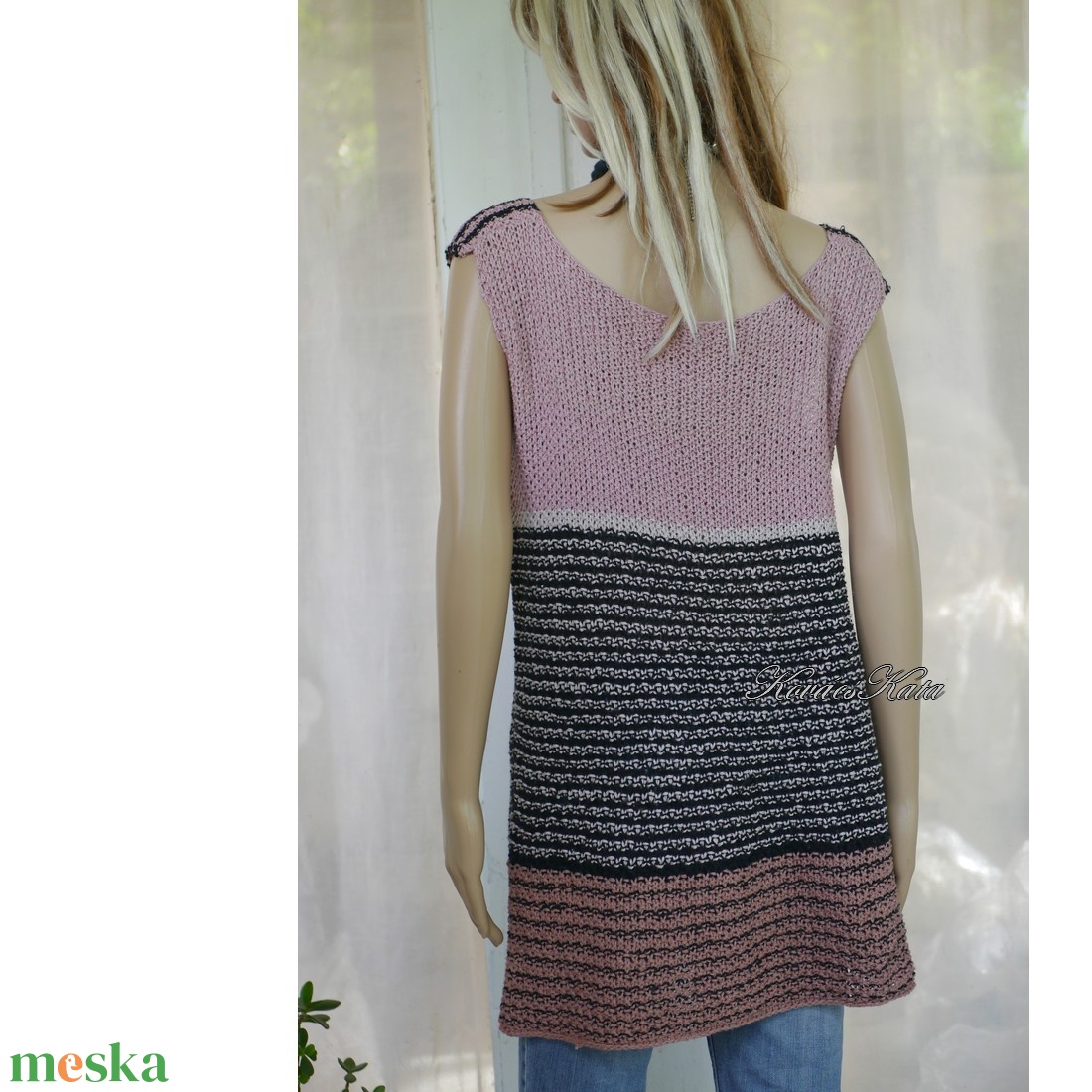 BELLE JUMPER - bohém, kézzel kötött pamut-len-viszkóz design pulóver ruha - ruha & divat - női ruha - pulóver - Meska.hu BELLE JUMPER - bohém, kézzel kötött pamut-len-viszkóz design pulóver ruha - ruha & divat - női ruha - pulóver - Meska.hu