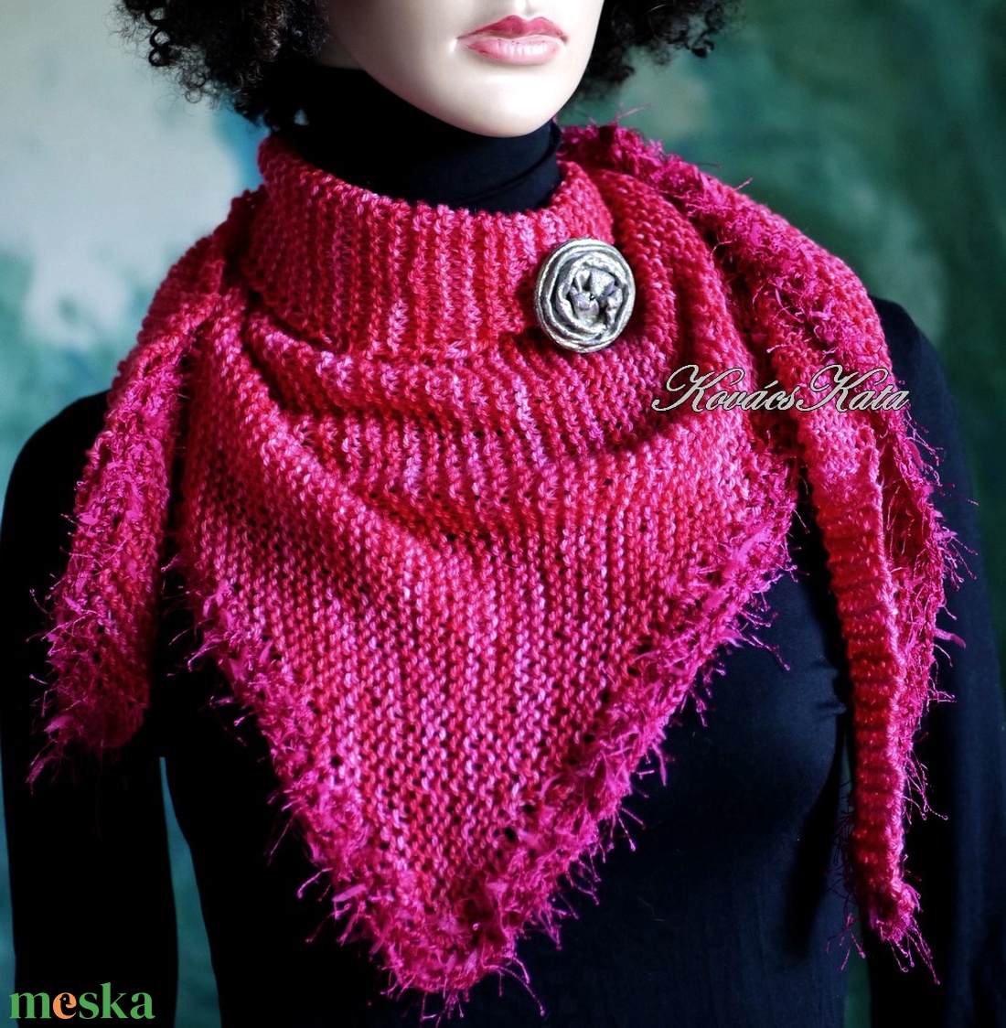 DELUXE SILK VÁLLKENDŐ - exkluzív kézzel kötött-festett selyem-jak- merinó kendő / deep magenta - ruha & divat - sál, sapka, kendő - vállkendő - Meska.hu DELUXE SILK VÁLLKENDŐ - exkluzív kézzel kötött-festett selyem-jak- merinó kendő / deep magenta - ruha & divat - sál, sapka, kendő - vállkendő - Meska.hu