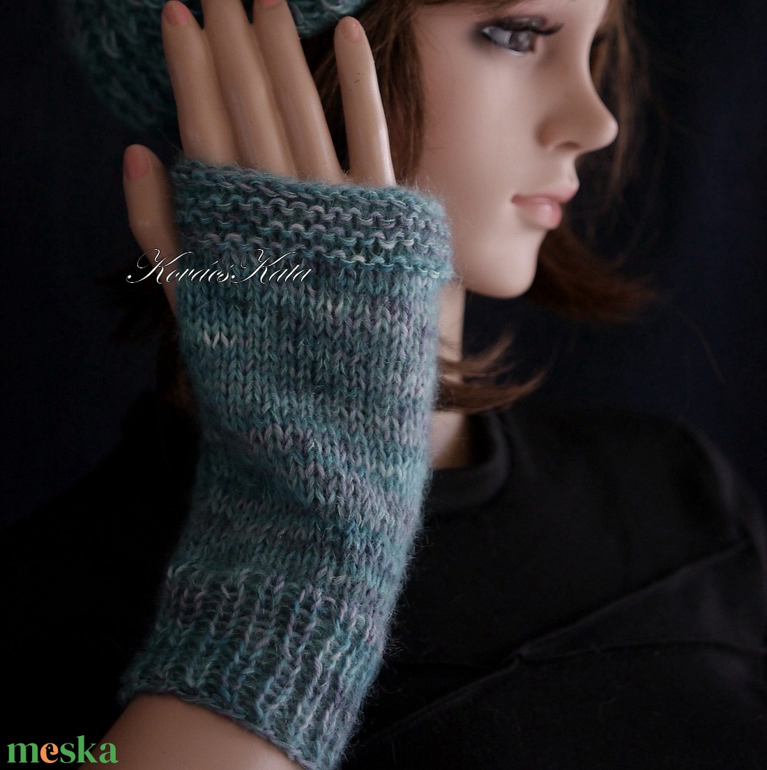 BOSZI-KESZTYŰ / lorca - exkluzív kézzel kötött kesztyűszár, kézmelegítő  - ruha & divat - sál, sapka, kendő - kesztyű - Meska.hu