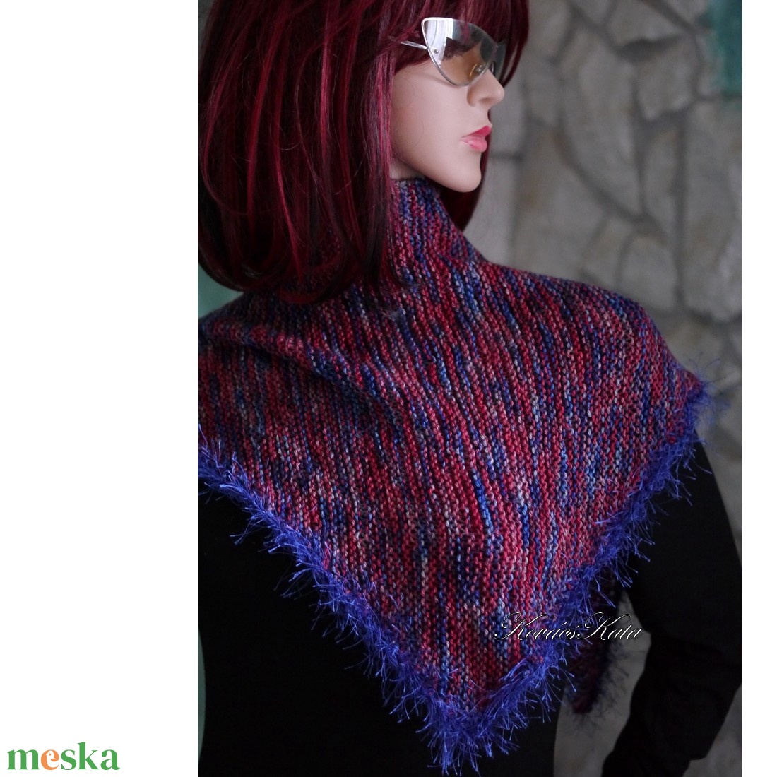 ALETTA / hexe - exkluzív kézzel kötött deluxe silk + silkmohair svájci sapka, barett - ruha & divat - sál, sapka, kendő - sapka - Meska.hu