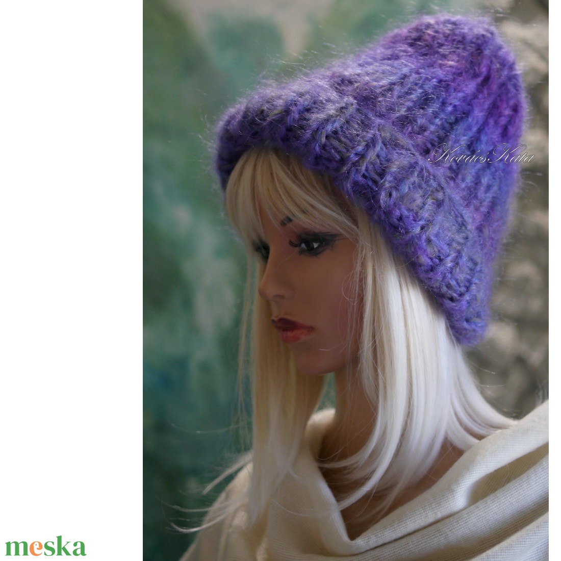 BALIBEANIE  - extravastag mohair kézzel kötött sapka / joy - ruha & divat - sál, sapka, kendő - sapka - Meska.hu
