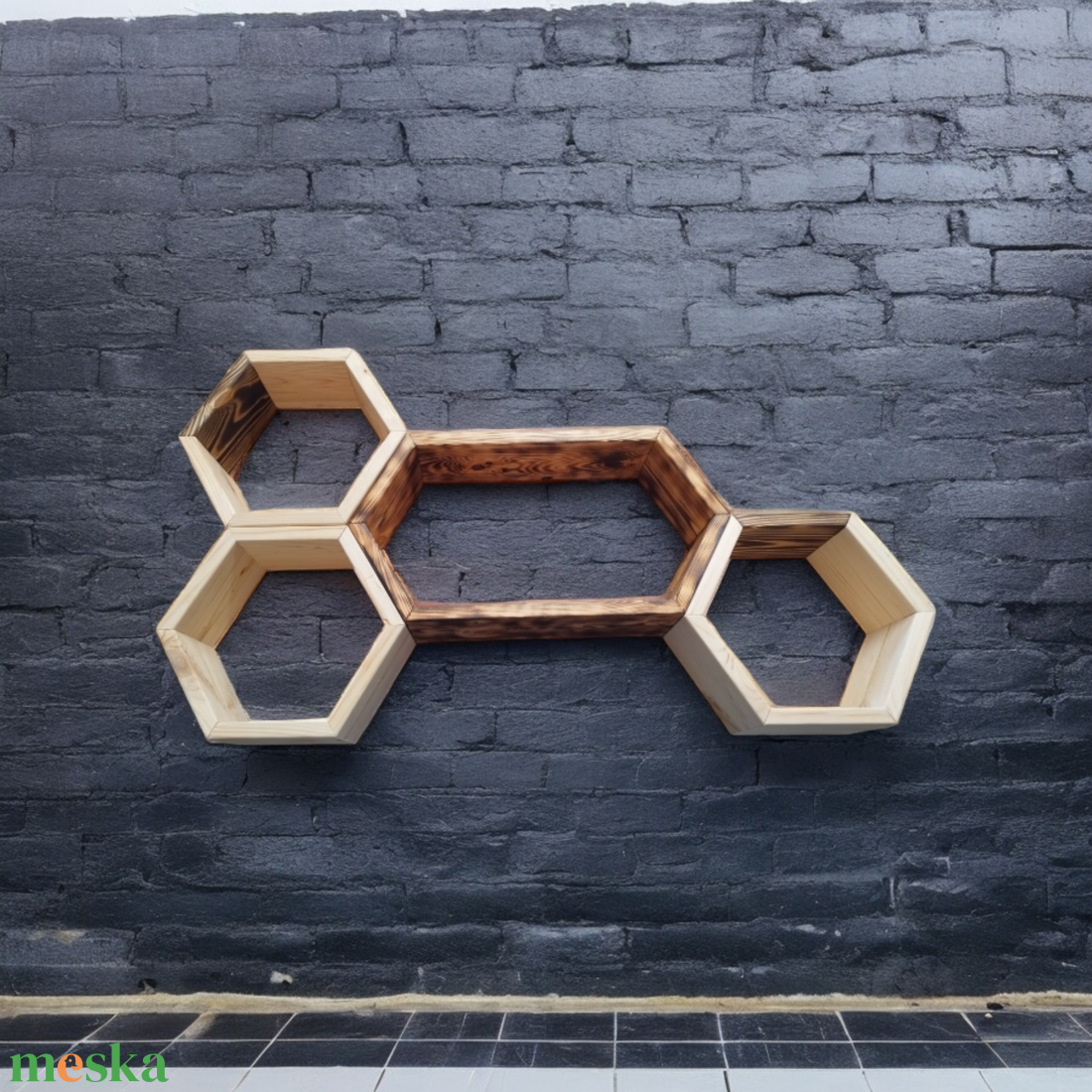Hexagon polc szett - otthon & életmód - bútor - polc - Meska.hu Hexagon polc szett - otthon & életmód - bútor - polc - Meska.hu