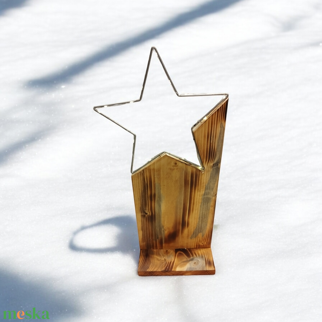 Csillag karácsonyi dísz  - karácsony - adventi díszek - adventi asztaldísz - Meska.hu