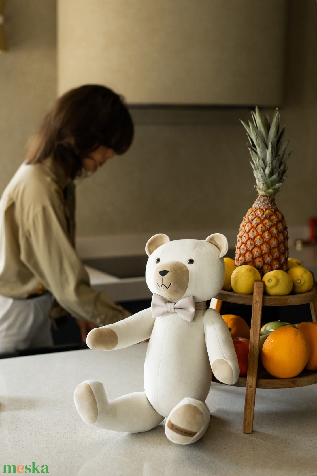 Brum Bear fehér, kézzel készített, sorszámozott prémium teddy maci szép ajándék lánybúcsúra, babaváróra, évfordulóra - játék & sport - plüssállat & játékfigura - maci - Meska.hu Brum Bear fehér, kézzel készített, sorszámozott prémium teddy maci szép ajándék lánybúcsúra, babaváróra, évfordulóra - játék & sport - plüssállat & játékfigura - maci - Meska.hu