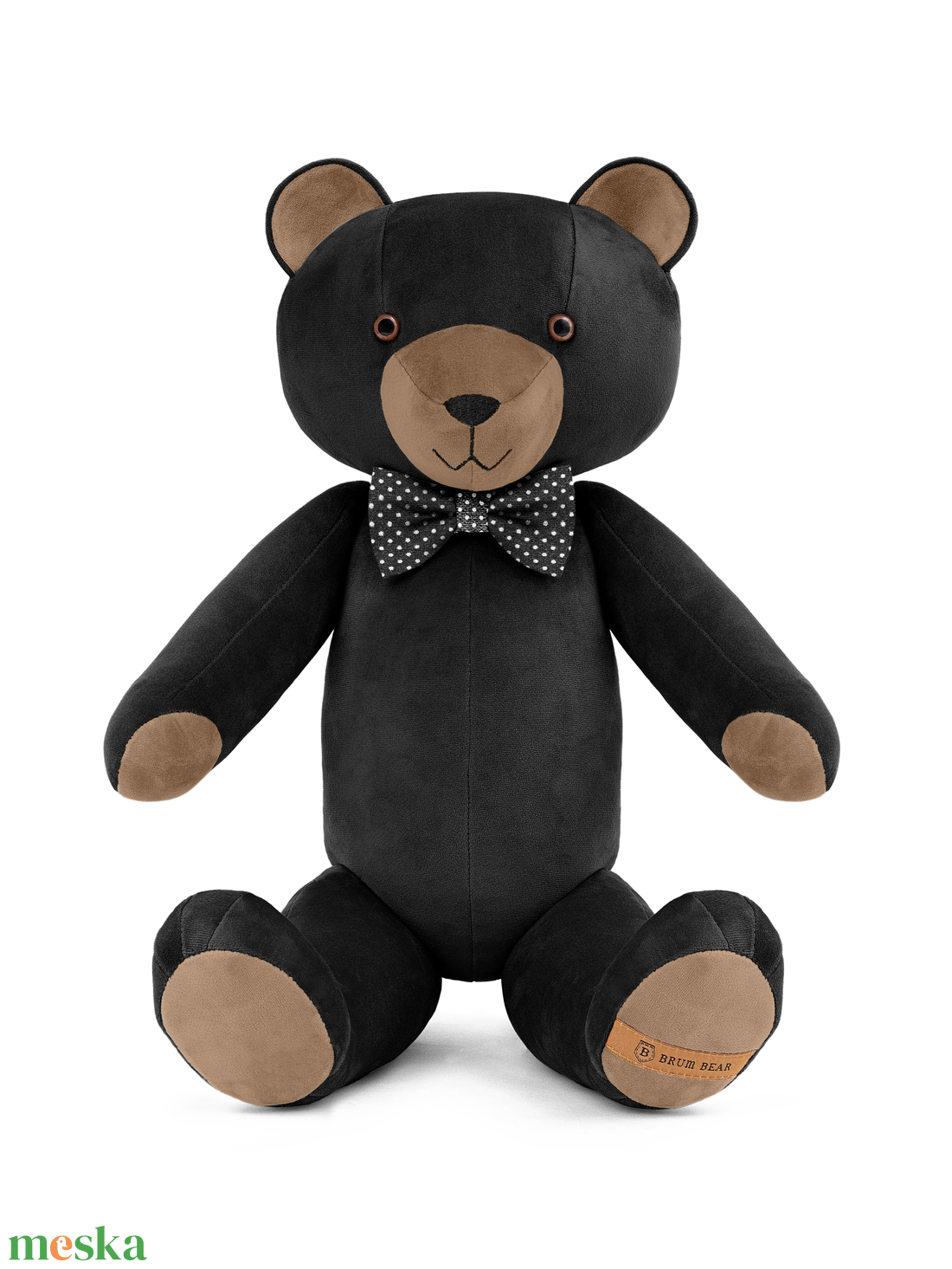 Brum Bear fekete, kézzel készített, sorszámozott prémium teddy maci egyedi ajándék, legénybúcsúra, évfordulóra - játék & sport - plüssállat & játékfigura - maci - Meska.hu Brum Bear fekete, kézzel készített, sorszámozott prémium teddy maci egyedi ajándék, legénybúcsúra, évfordulóra - játék & sport - plüssállat & játékfigura - maci - Meska.hu