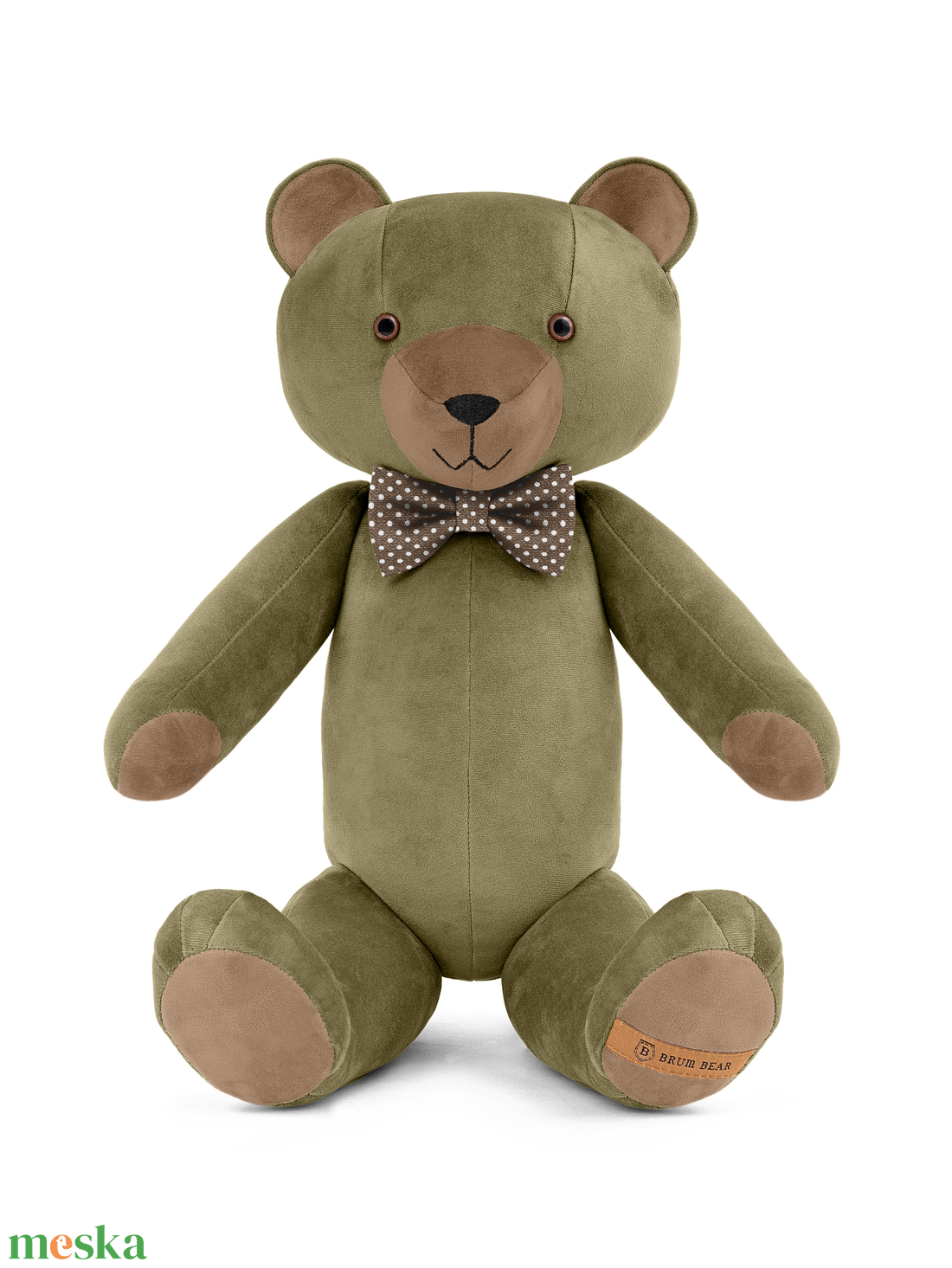 Brum Bear khaki zöld, kézzel készített, sorszámozott prémium teddy maci szép ajándék évfordulóra, lakásavatóra - játék & sport - plüssállat & játékfigura - maci - Meska.hu Brum Bear khaki zöld, kézzel készített, sorszámozott prémium teddy maci szép ajándék évfordulóra, lakásavatóra - játék & sport - plüssállat & játékfigura - maci - Meska.hu