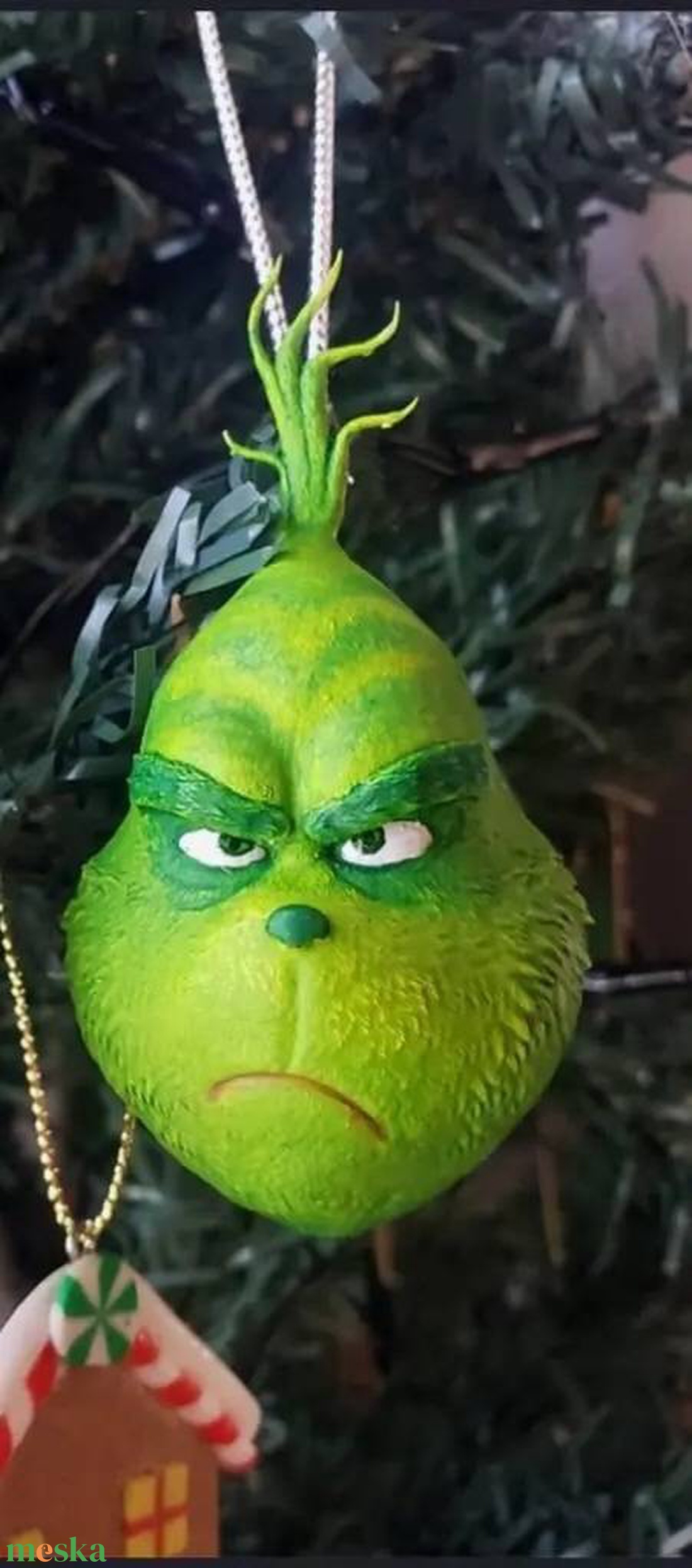 Grinch Karácsonyfa dísz. - karácsony - karácsonyi lakásdekoráció - karácsonyfadíszek - Meska.hu Grinch Karácsonyfa dísz. - karácsony - karácsonyi lakásdekoráció - karácsonyfadíszek - Meska.hu