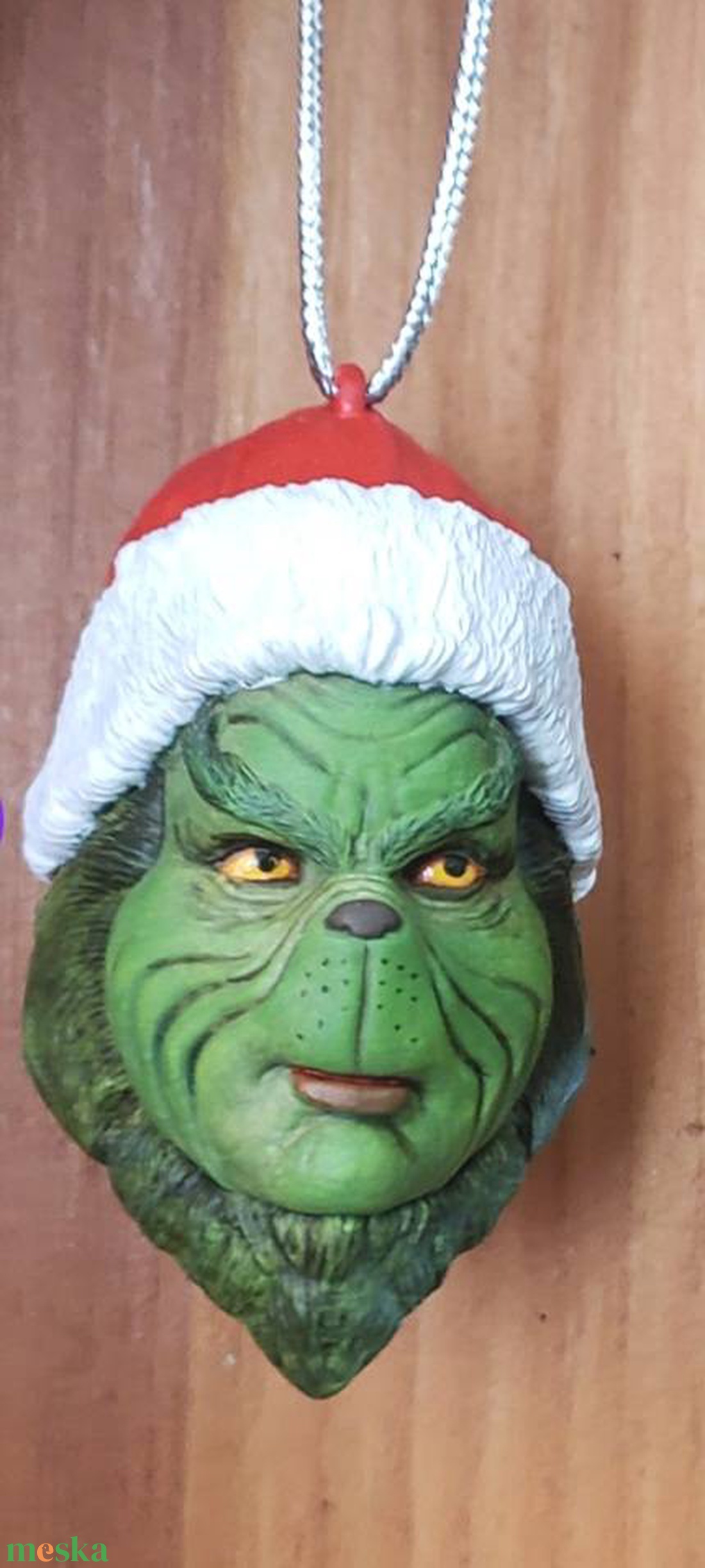 Grinch Karácsonyfa dísz.  - karácsony - karácsonyi lakásdekoráció - karácsonyfadíszek - Meska.hu