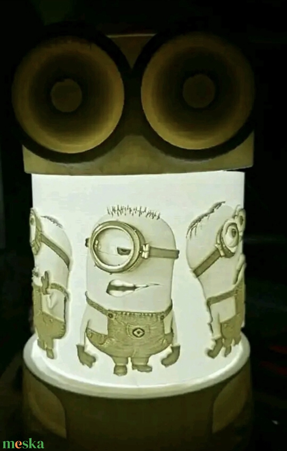 Minionos asztali lámpa. - otthon & életmód - lámpa - asztali lámpa - Meska.hu Minionos asztali lámpa. - otthon & életmód - lámpa - asztali lámpa - Meska.hu