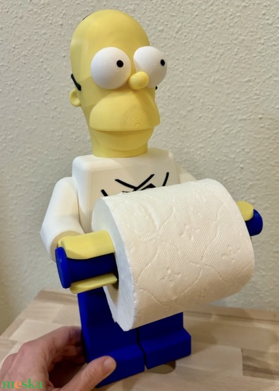 Homér Simpson, wc-papír tartó. - otthon & életmód - fürdőszoba - fürdőszobai dekoráció - Meska.hu Homér Simpson, wc-papír tartó. - otthon & életmód - fürdőszoba - fürdőszobai dekoráció - Meska.hu