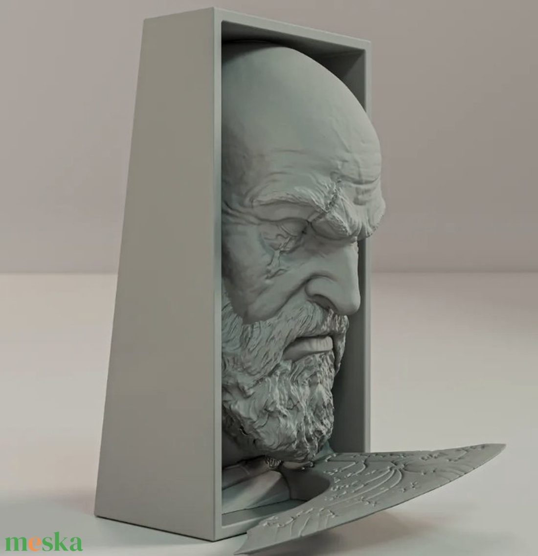 Könyv támasz,Good Of War-os. - otthon & életmód - dekoráció - asztal és polc dekoráció - könyvtámasz - Meska.hu