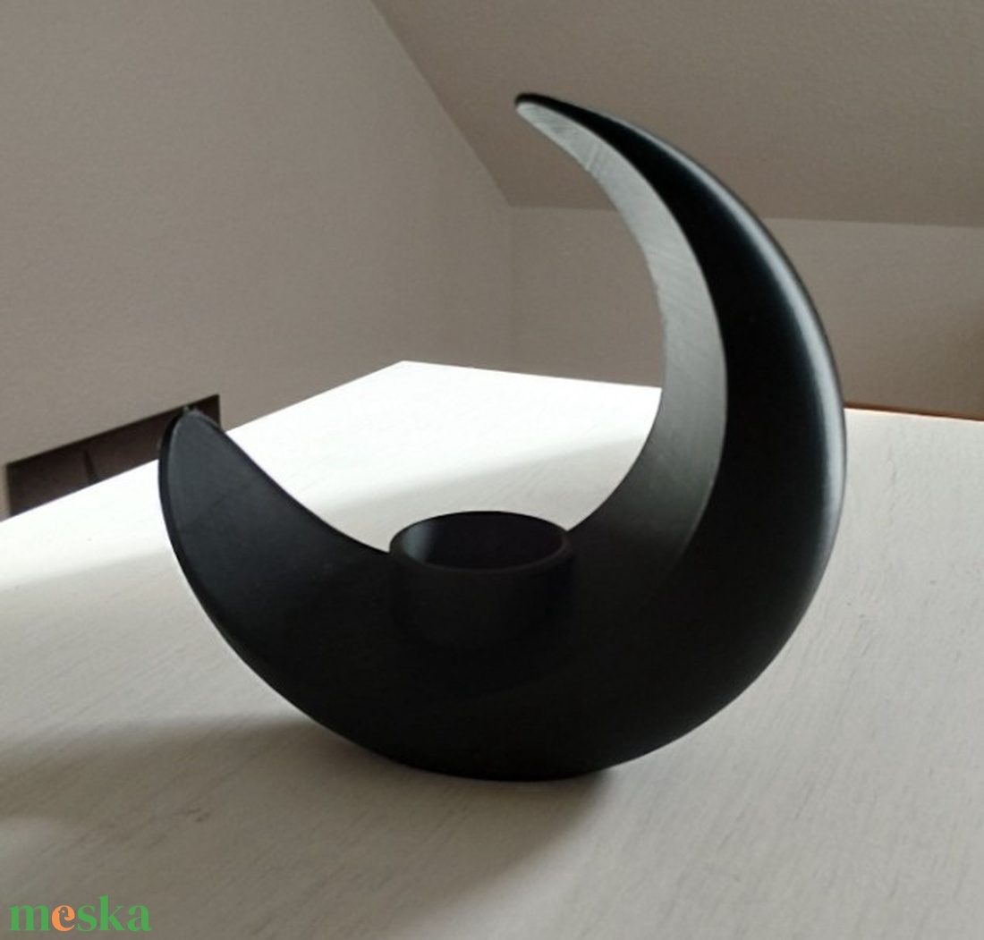 Modern,hold alakú váza. - otthon & életmód - dekoráció - Meska.hu