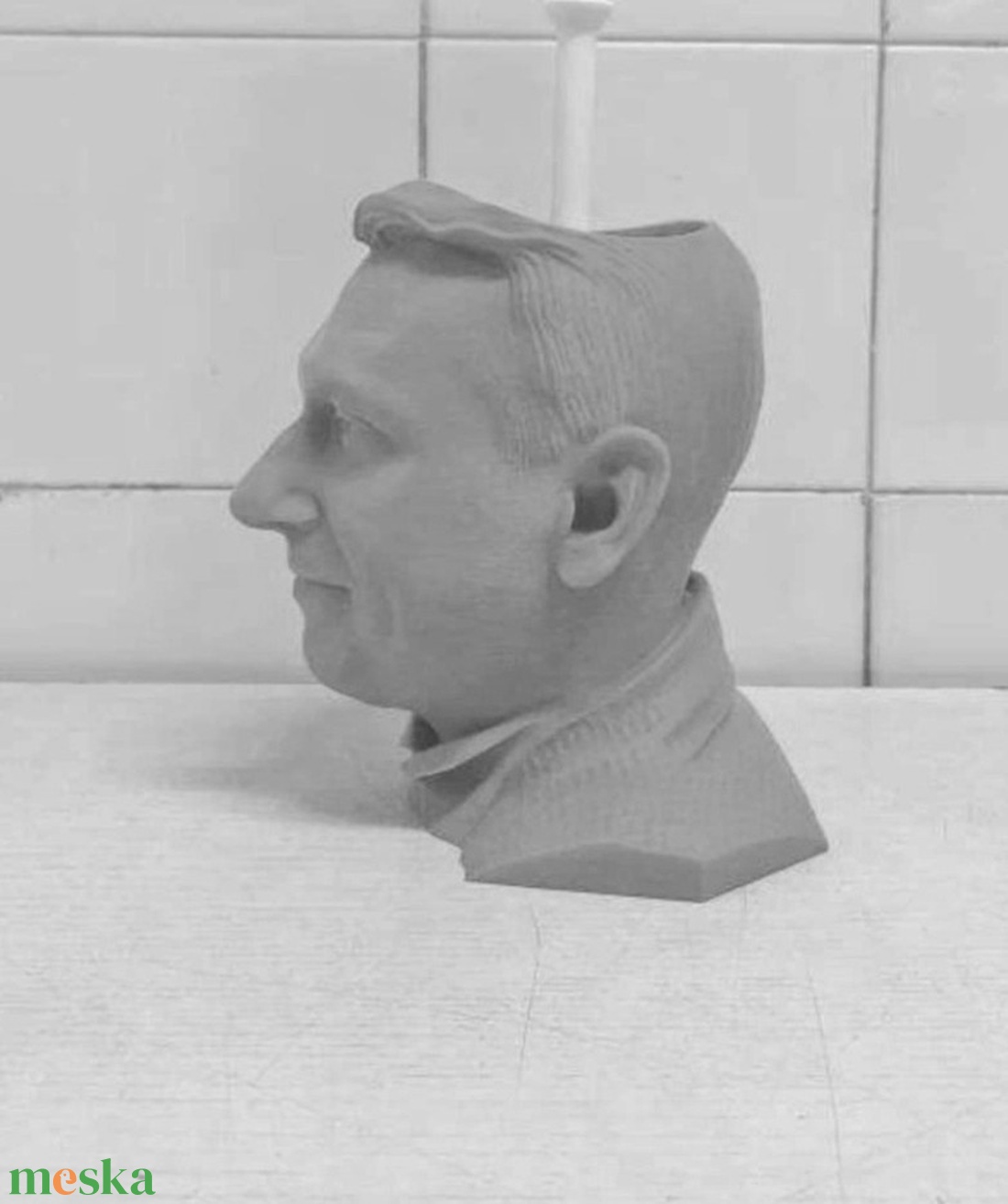 Lázár János,wc-kefe tartó. - otthon & életmód - fürdőszoba - fürdőszobai dekoráció - Meska.hu