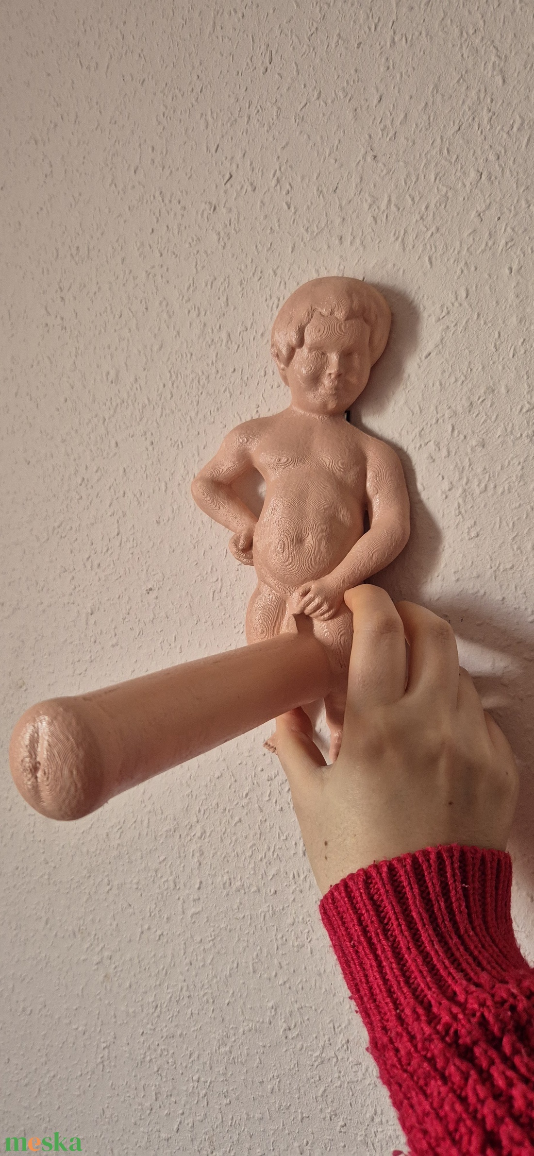 Humoros,wc-papír tartó. - otthon & életmód - fürdőszoba - fürdőszobai dekoráció - Meska.hu