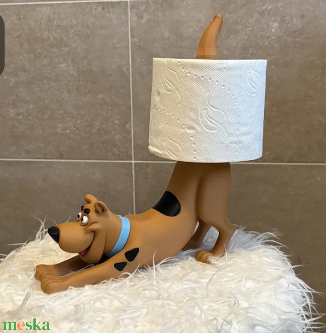 Scooby-Doo,wc-papír tartó. - otthon & életmód - fürdőszoba - fürdőszobai dekoráció - Meska.hu