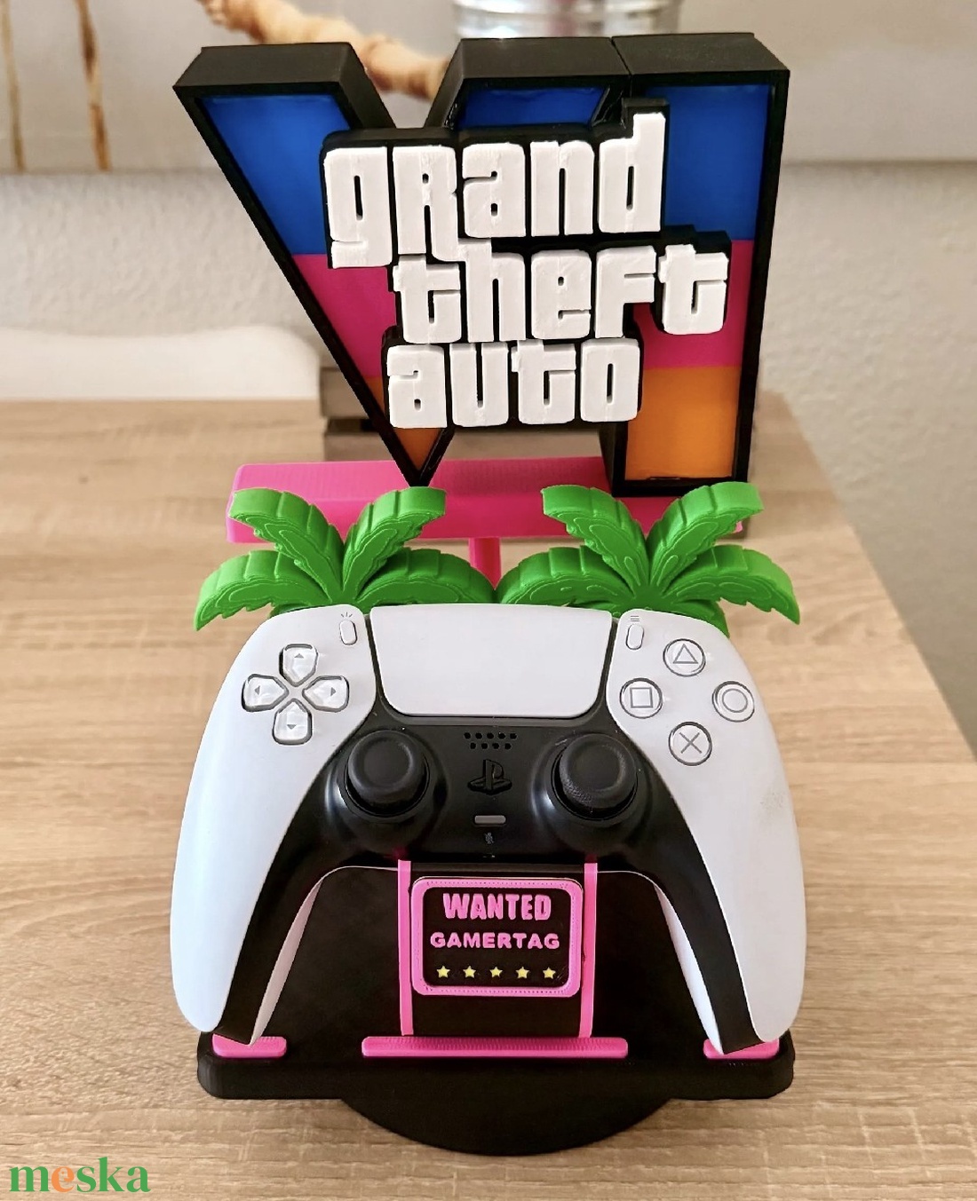 GTA VI kontroller tartó. - otthon & életmód - tárolás & rendszerezés - kontroller tartók - Meska.hu