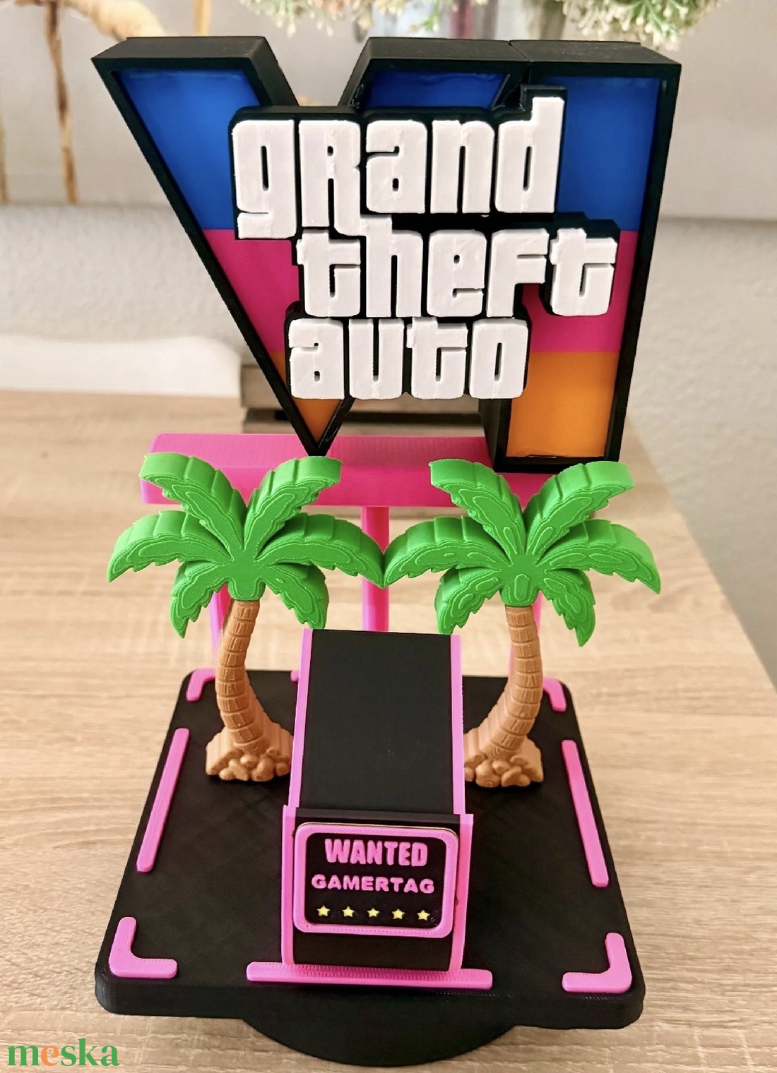GTA VI kontroller tartó. - otthon & életmód - tárolás & rendszerezés - kontroller tartók - Meska.hu