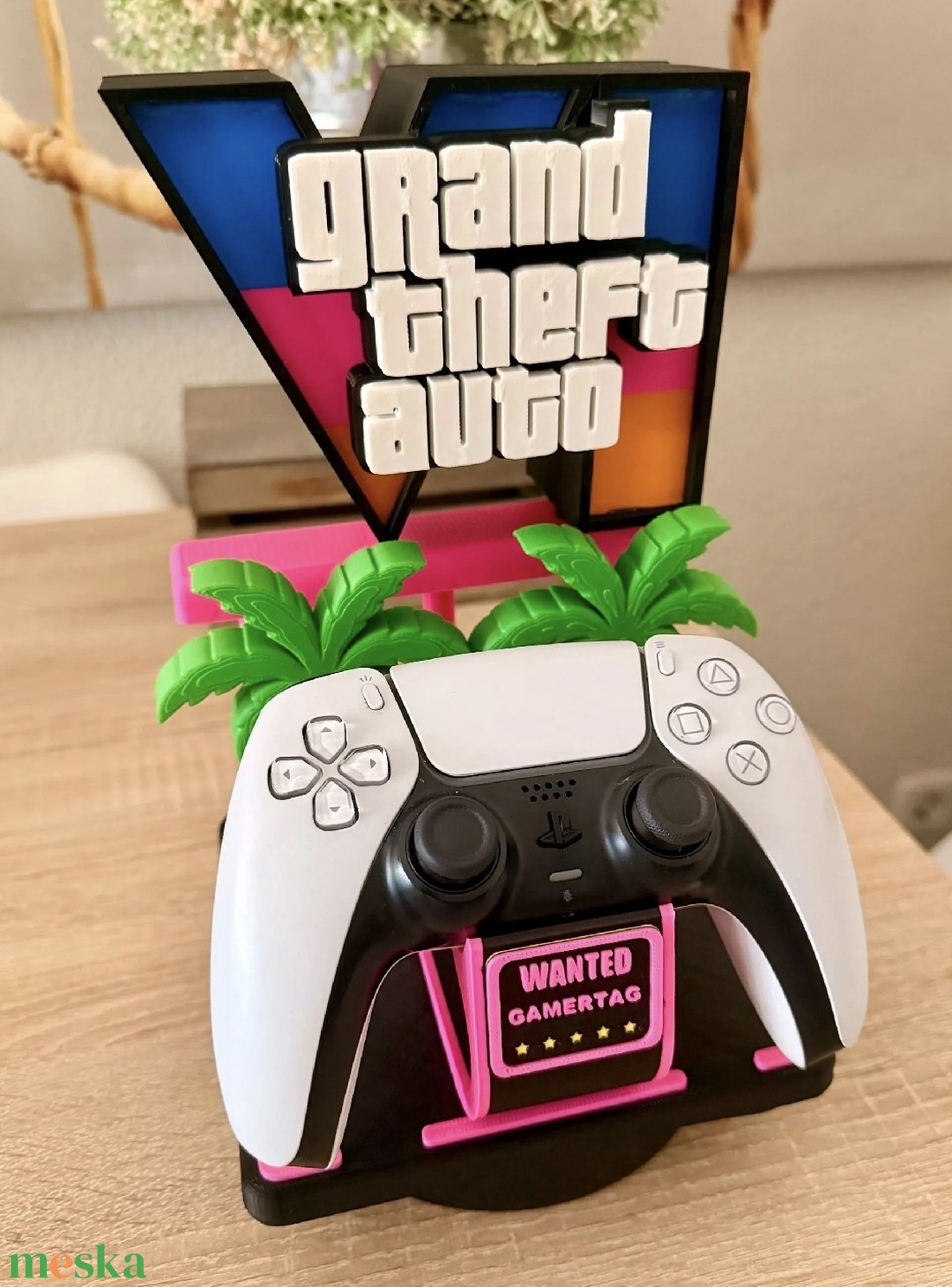 GTA VI kontroller tartó. - otthon & életmód - tárolás & rendszerezés - kontroller tartók - Meska.hu
