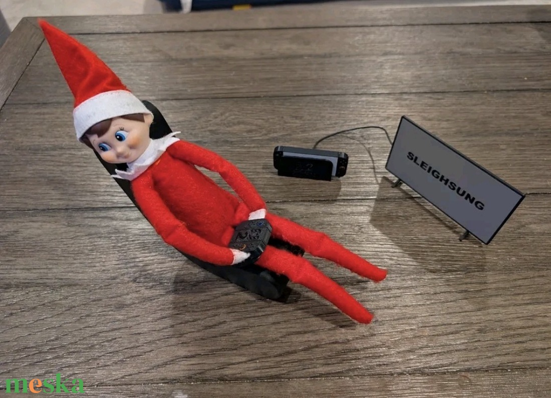 Elf manó,tv. - karácsony - karácsonyi lakásdekoráció - karácsonyi manók, figurák - Meska.hu