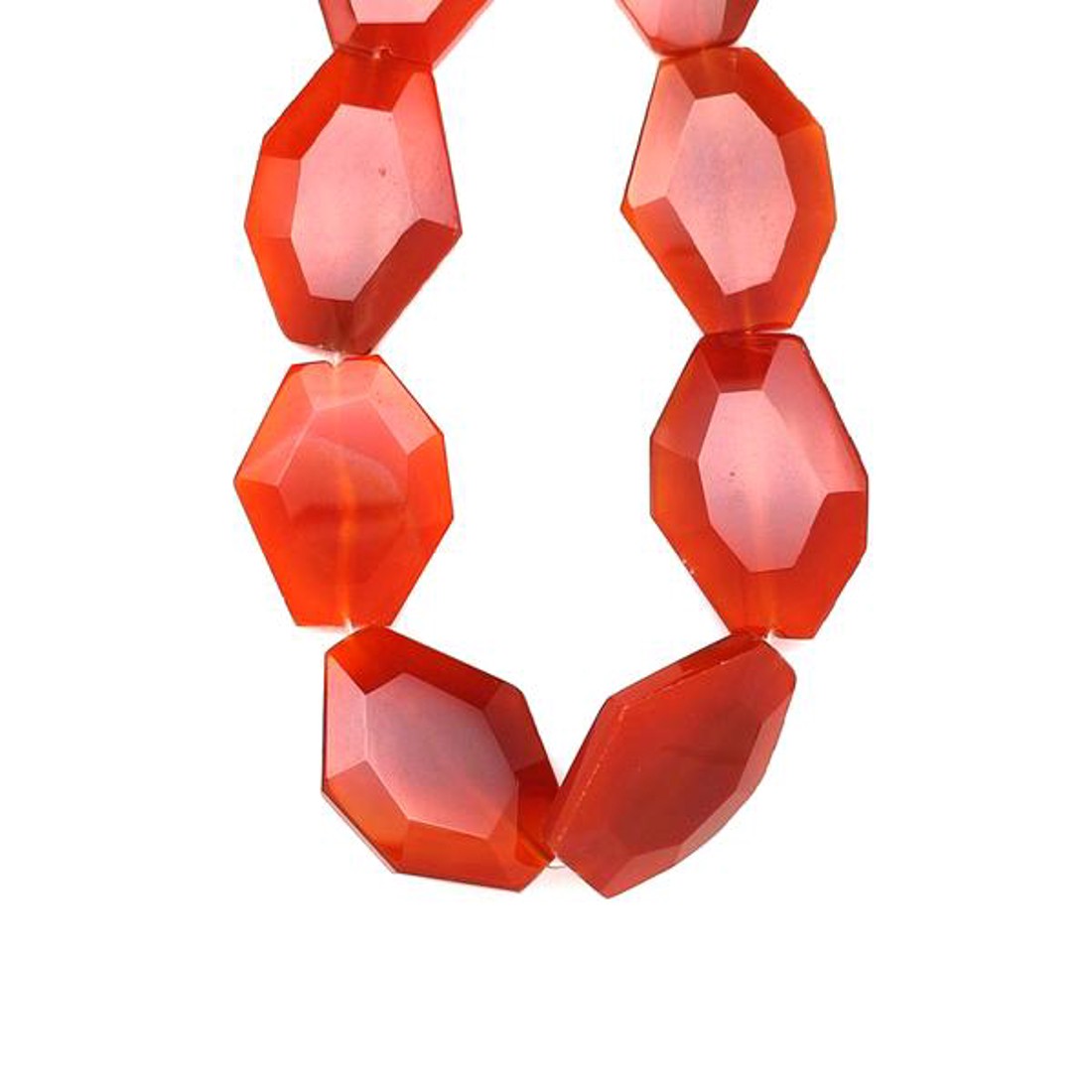 Karneol lapcsiszolt darabok 30x40mm ékszerkészítő alapanyag (füzér) - kellékek & szerszámok - ásvány alapanyag - ásványfüzér - Meska.hu