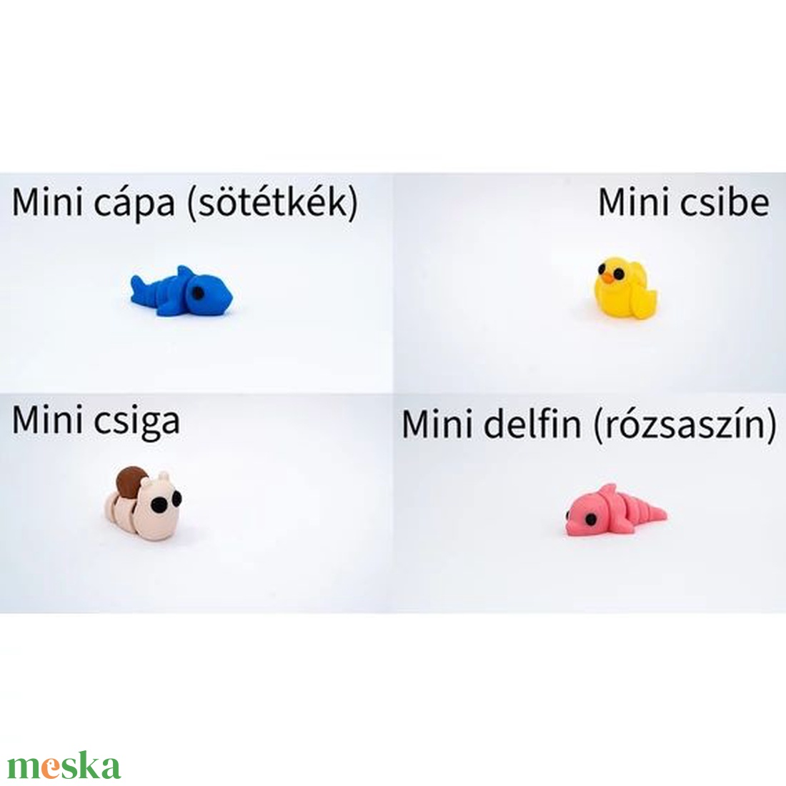 5 darabos mini pack - játék & sport - plüssállat & játékfigura - más figura - Meska.hu